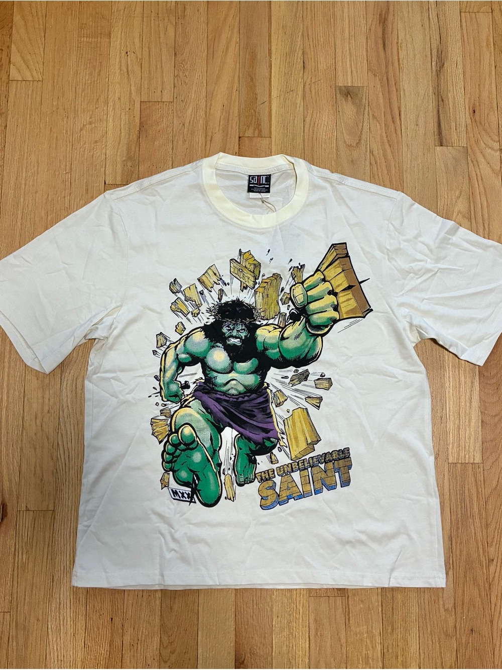 Saint Hulk Graphic T Shirt